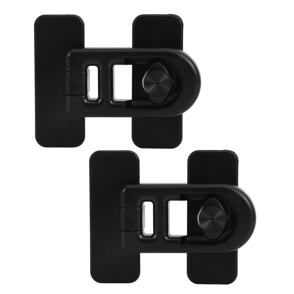 Fukaisu two-pack fridge locks with adhesive pads for child safety at home