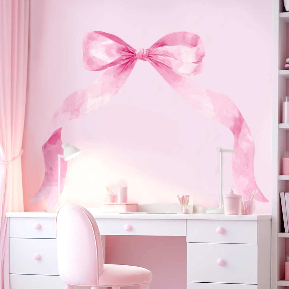 Fullhawl coquette style pink bow decor blends preppy charm.