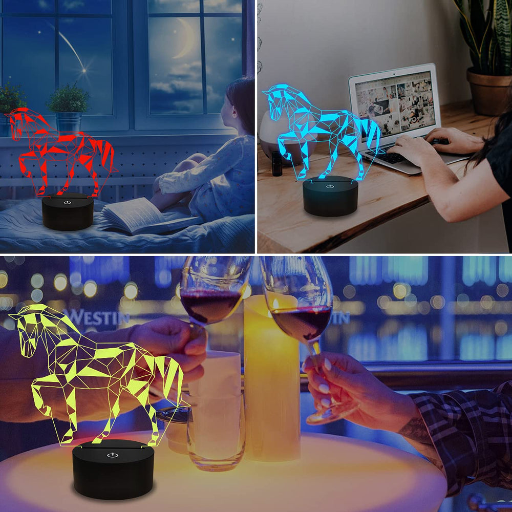 FULLOSUN 16-color LED night light transitions smoothly for a cozy room