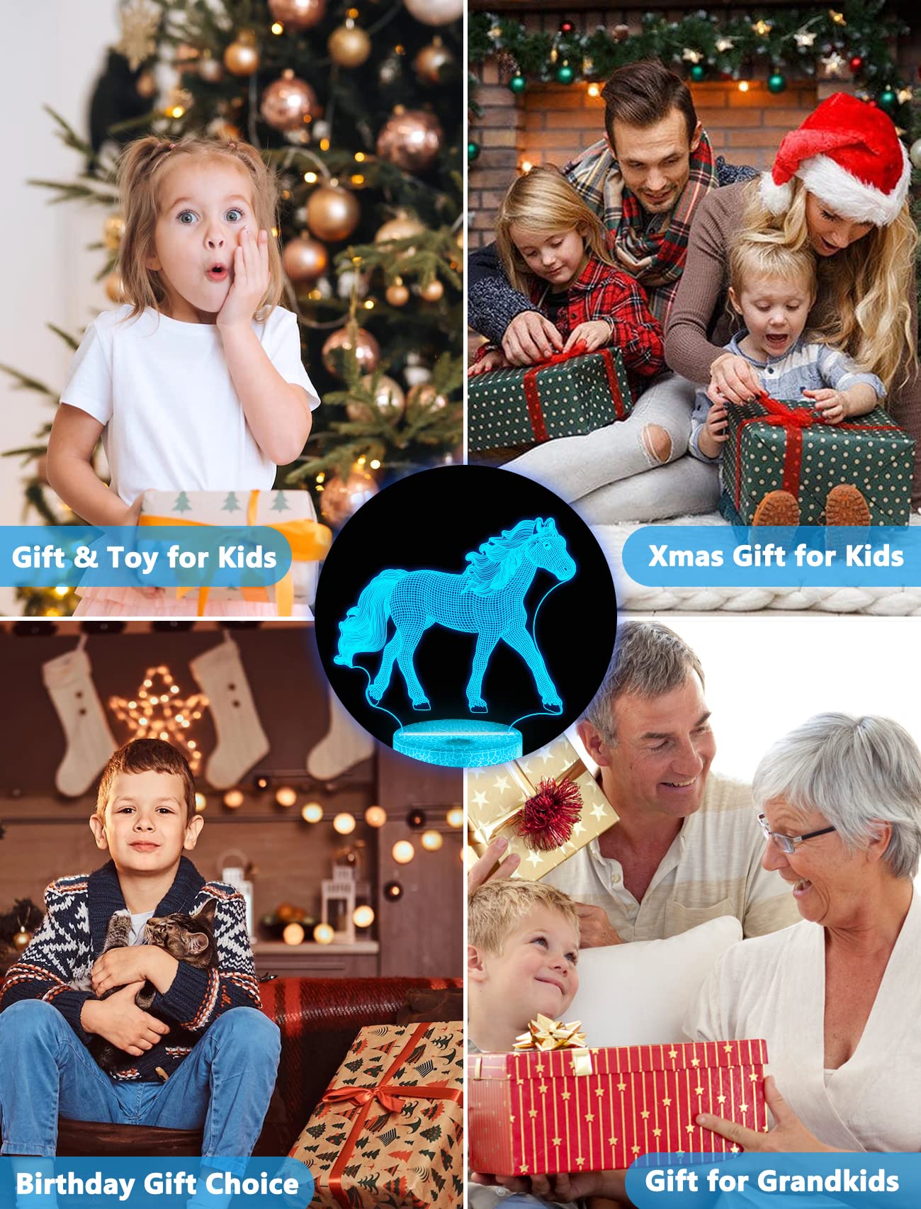 FULLOSUN remote control unlocks easy color changes for bedtime stories.