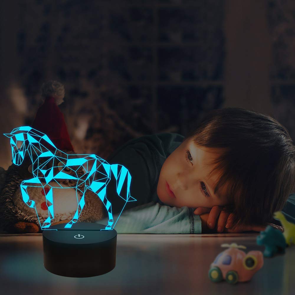 FULLOSUN soft-diffused LED glow is easy on children's eyes