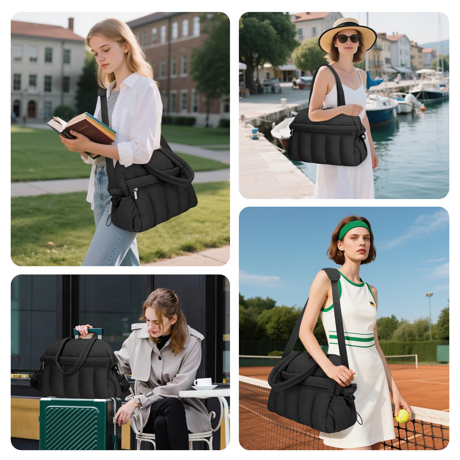 FullWoyi tote adapts to diapering, daily outings, work trips, and travel.