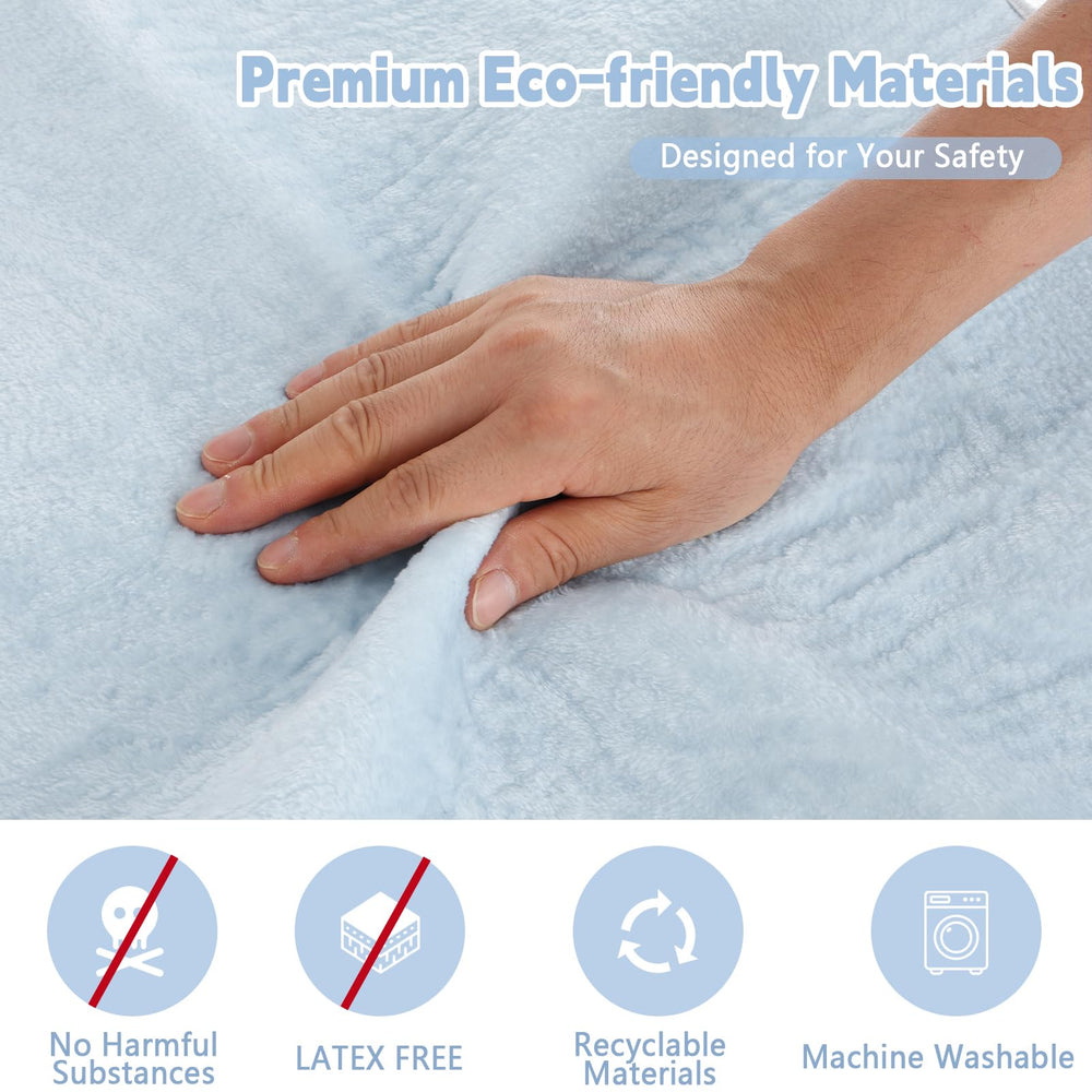 FUMMI multiuse pad suitable under bedding, chairs, or car seats.