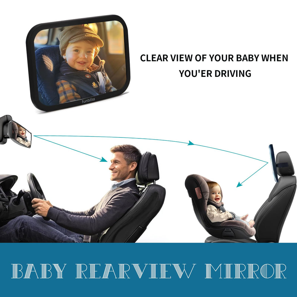 Funbliss anti-vibration design keeps the image steady during drives.