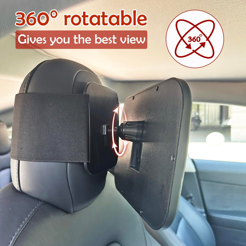 Funbliss shatterproof plastic construction ensures durable, safe viewing on the road.