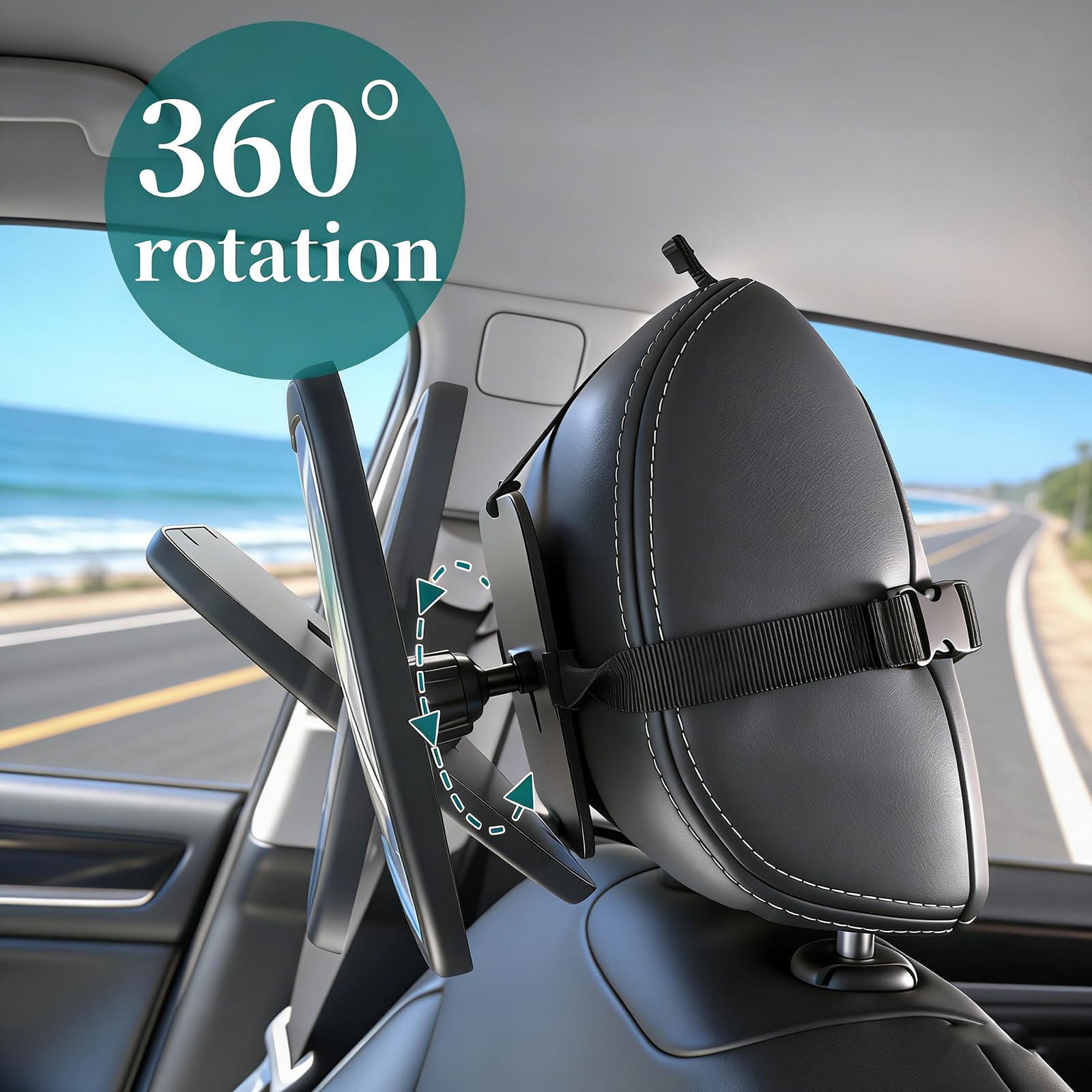 Funbliss crash-tested design supports reliable visibility on trips.
