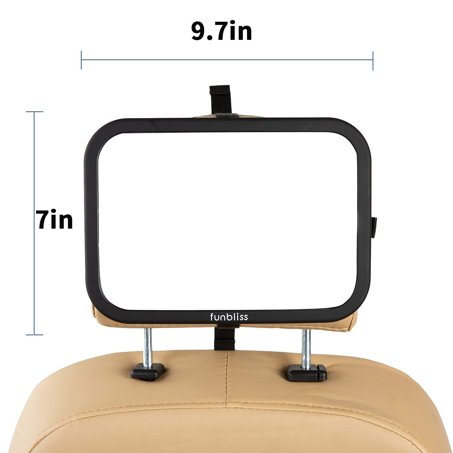 Funbliss easy-install headrest attachment for quick setup
