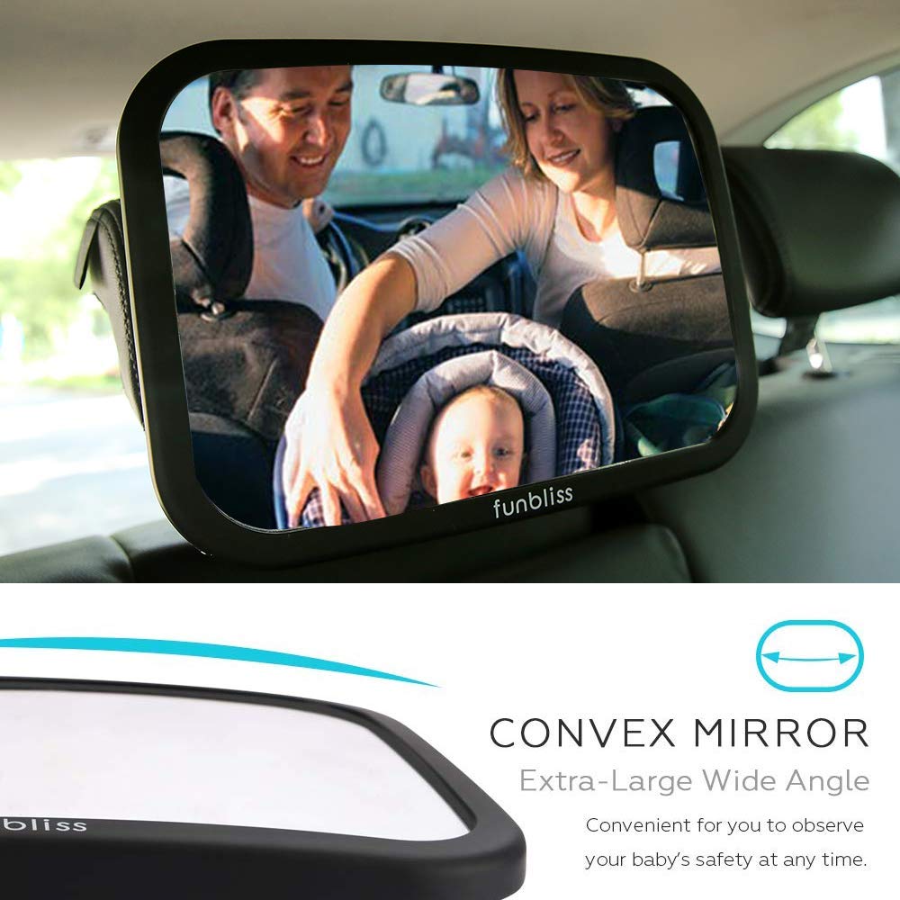 Funbliss 360-degree swivel enables angle adjustments for different configurations.