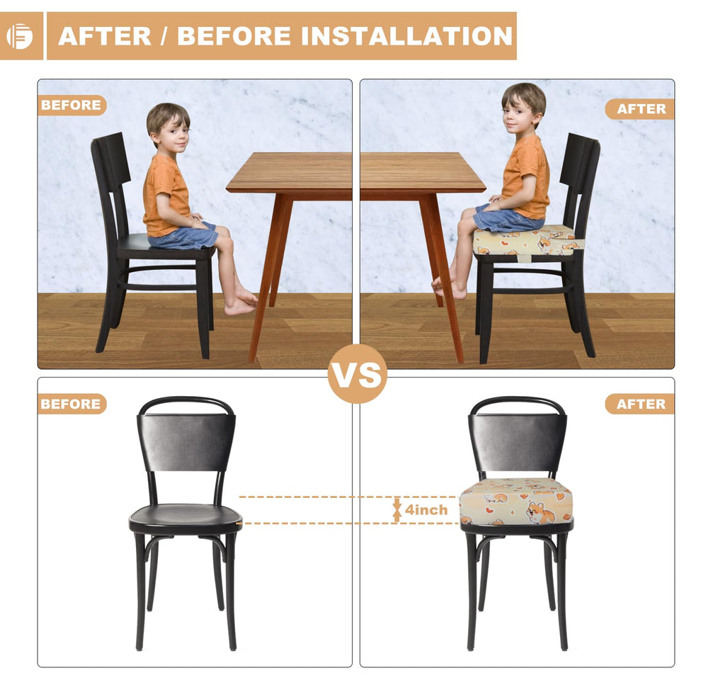 Funcority booster seat is lightweight and travel-friendly for outings.