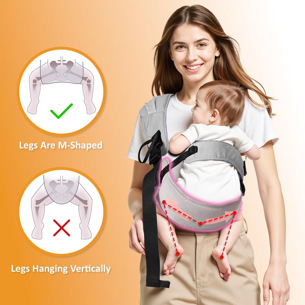 FUNITO anti-slip-seat-cushion-3d-mesh keeps little one cool and secure.