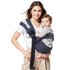 FUNITO toddler carrier with adjustable straps for a secure front carry and ergonomic fit.