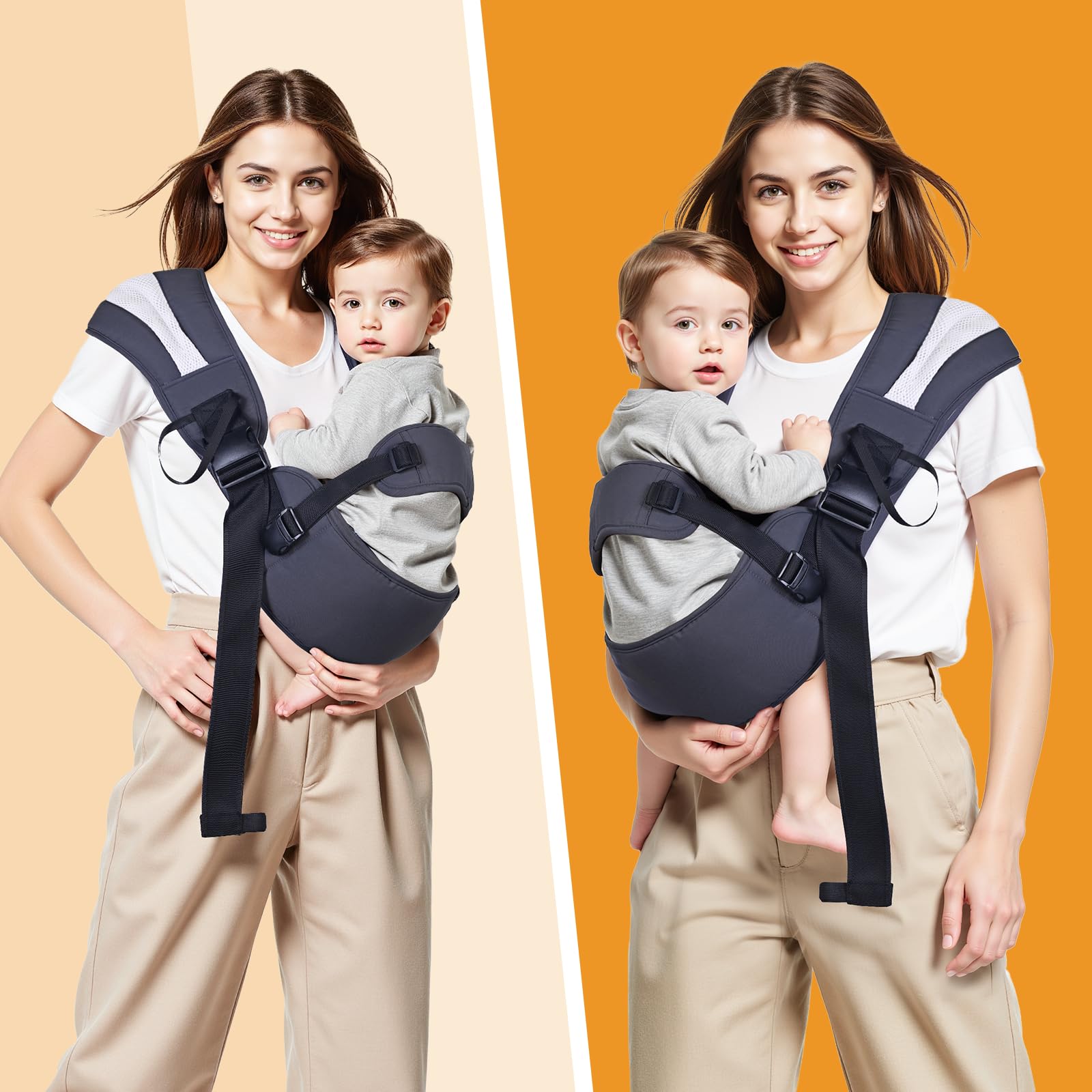 FUNITO foldable and packable sling fits easily in a bag.