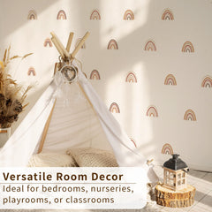 These decals are not removable after application, ensuring a lasting decorative effect.