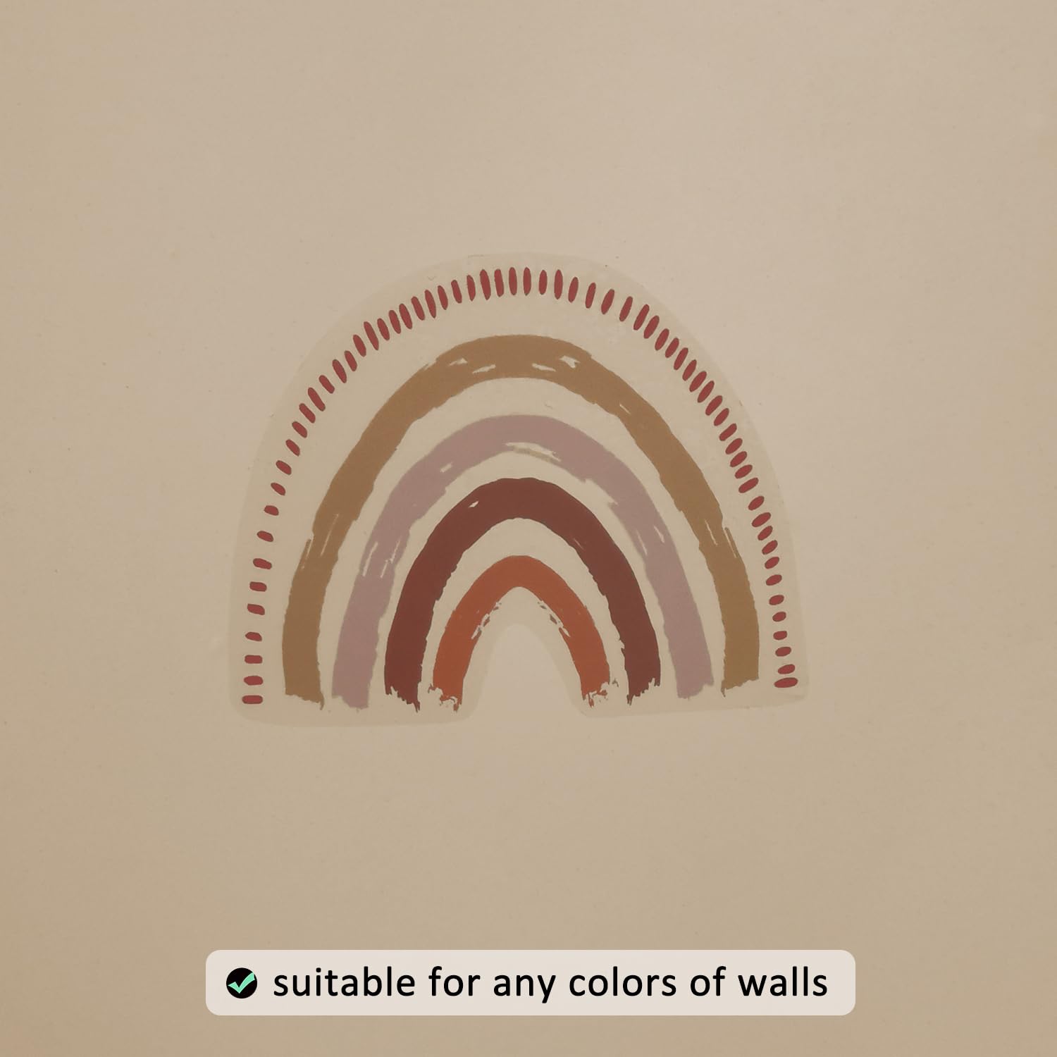 Ideal for white walls to let colors pop vividly.