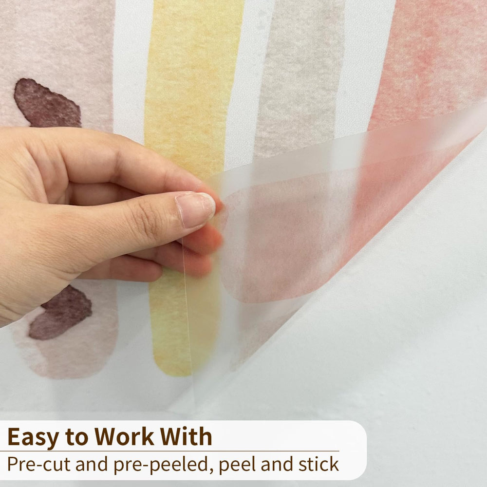 funlife sunrise decal collection 02 brings soft morning light to white walls.