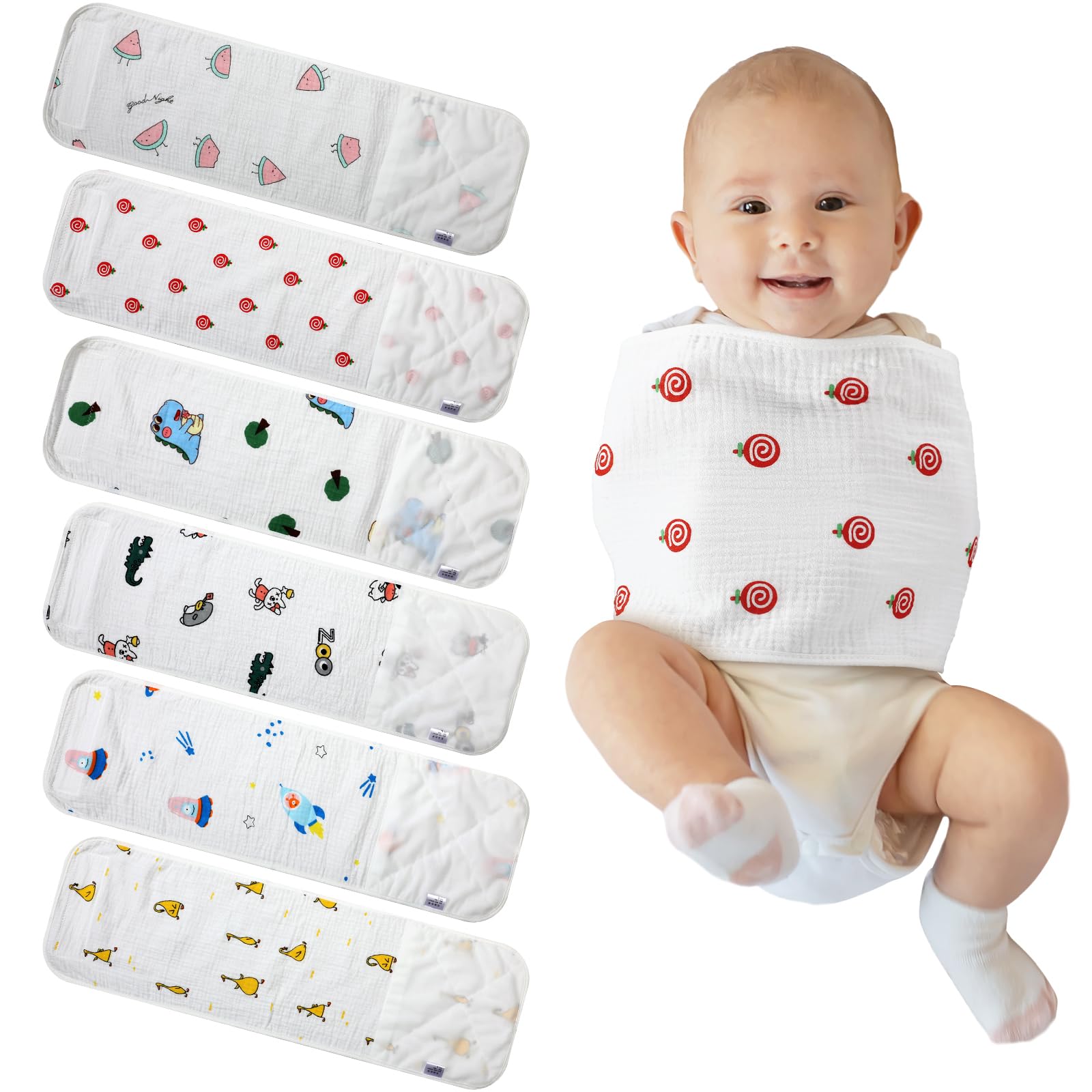 Funnysoft newborn snuggle strap close-up cotton texture for breathable comfort.