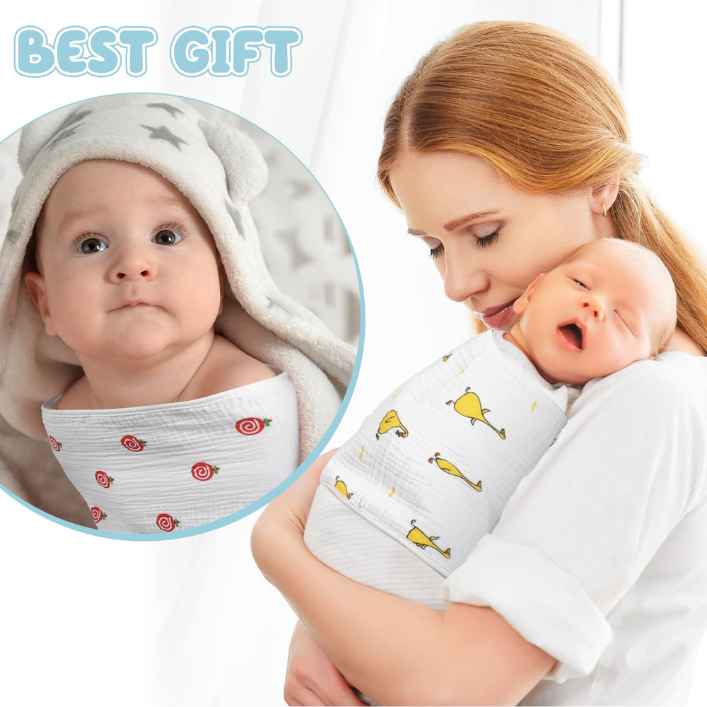 Funnysoft snuggle strap in use demonstrates secure wrap for restful sleep.