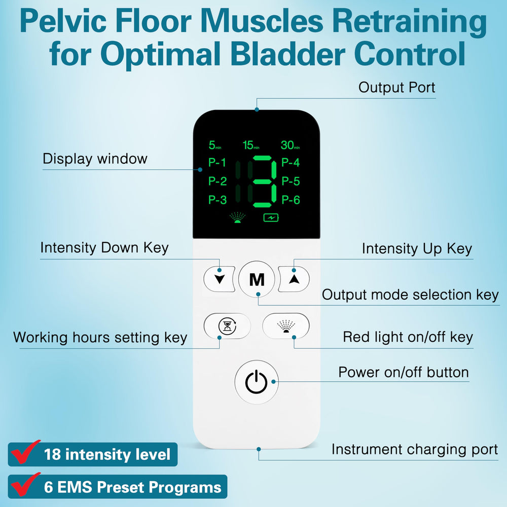 Funnyway Pelvic Toner Compact-design highlighting portable home use convenience