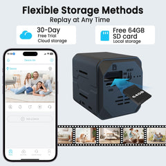 Funstorm battery-powered camera offers long standby and minimal recharging