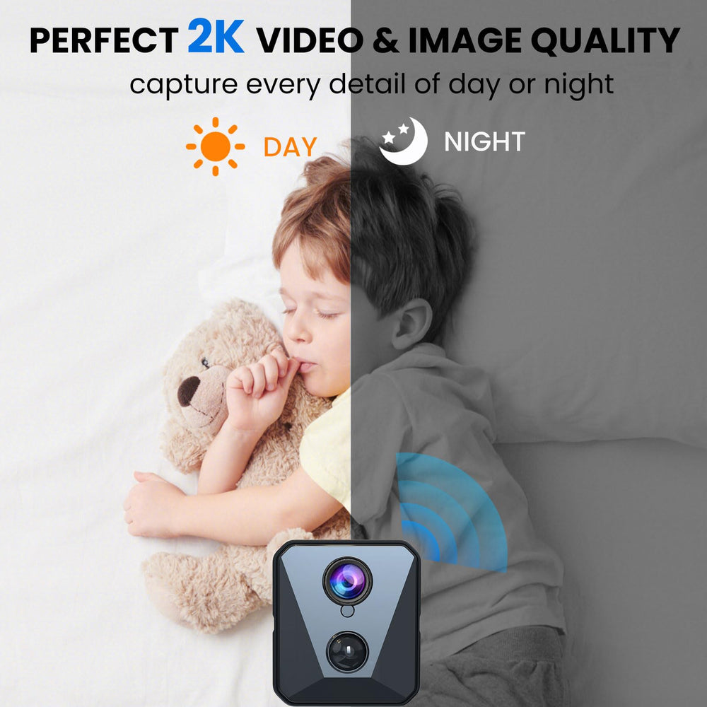 Funstorm motion detection alerts arrive instantly to your phone.