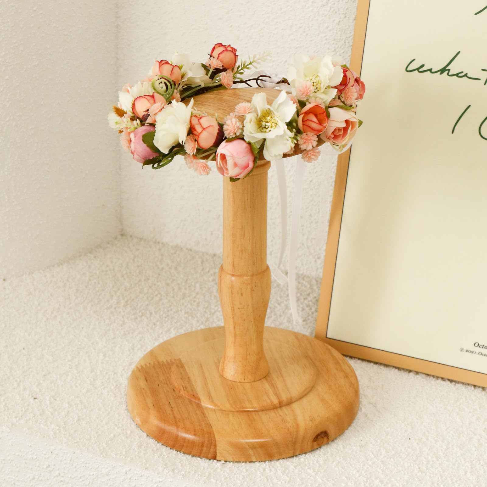 Funsveta children's day flower headpiece for festive moments.
