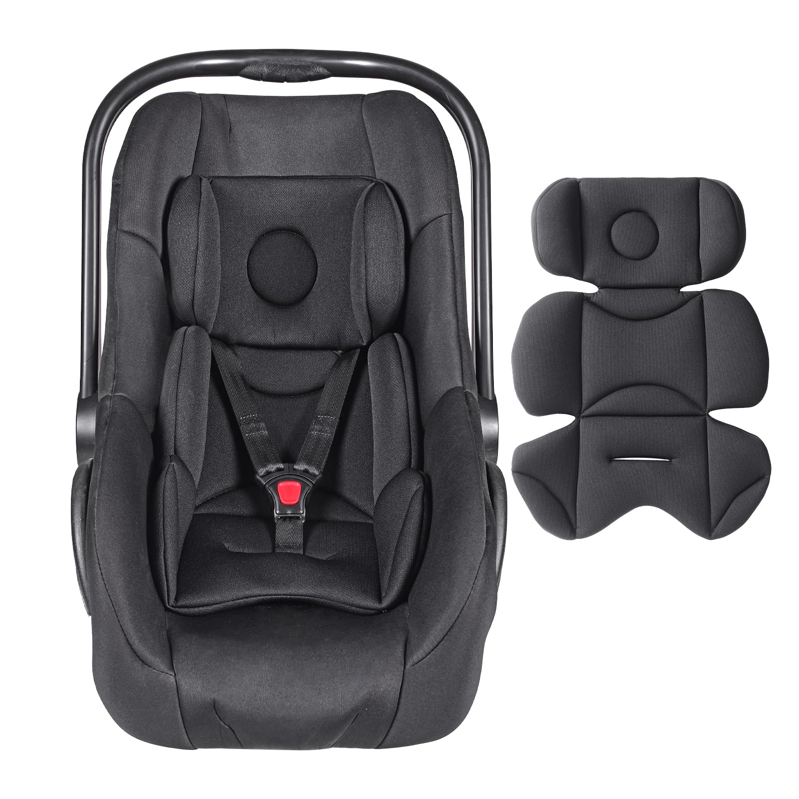 FunTankie infant seat insert with breathable-mesh for cool, comfortable rides