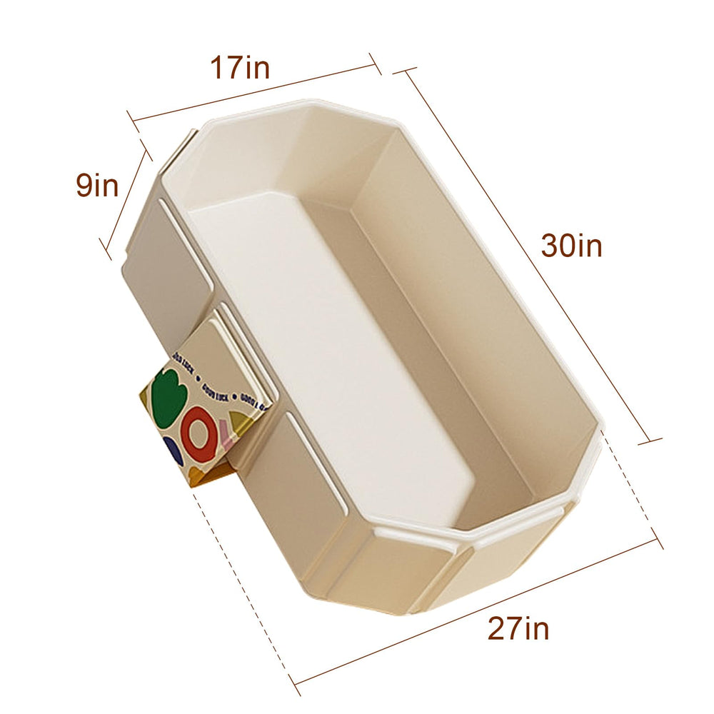 FunTankie bath fits ages 1-3 for comfortable bathing.