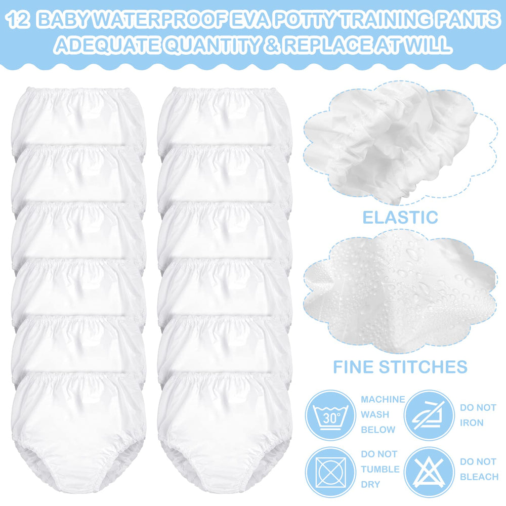 Funtery leak-proof diaper cover helps keep clothes dry.