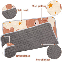 Funtery non-slip silicone bottom helps prevent slips on floors