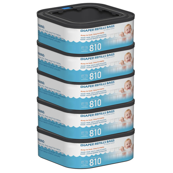 Fununcat jumbo square refill bags packaging for easy disposal and odor control