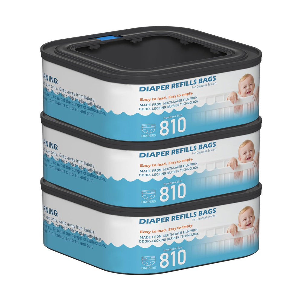 Fununcat Jumbo Square Refill fits Diaper Genie pails and helps contain odors.