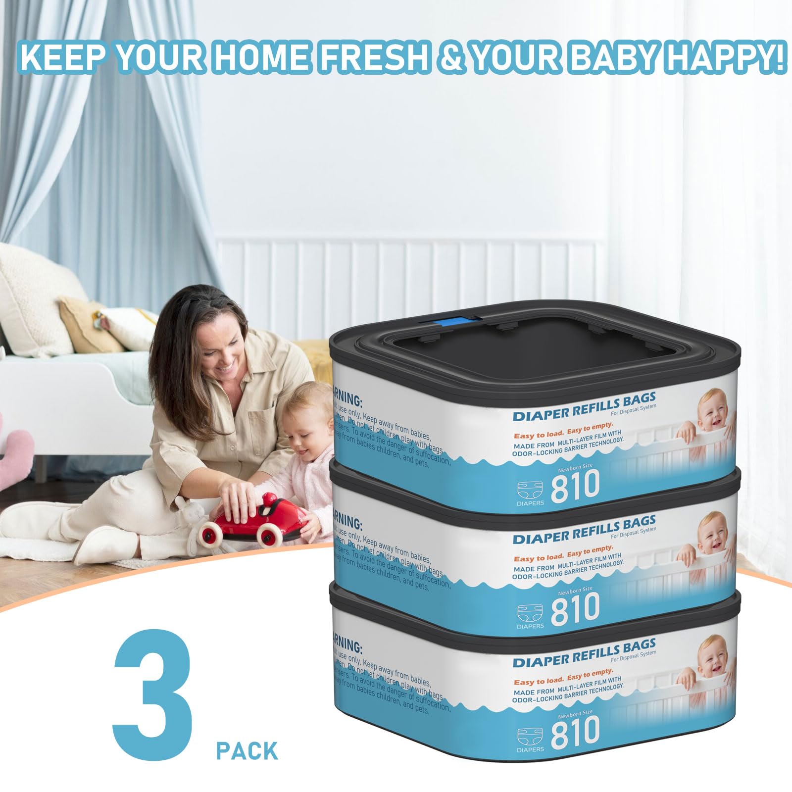 Fununcat Jumbo Square Refill uses a multi-layer odor barrier design.