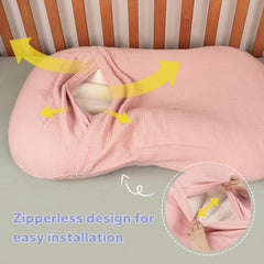 FUNUPUP cover demonstrates quick installation by stretching over the lounger