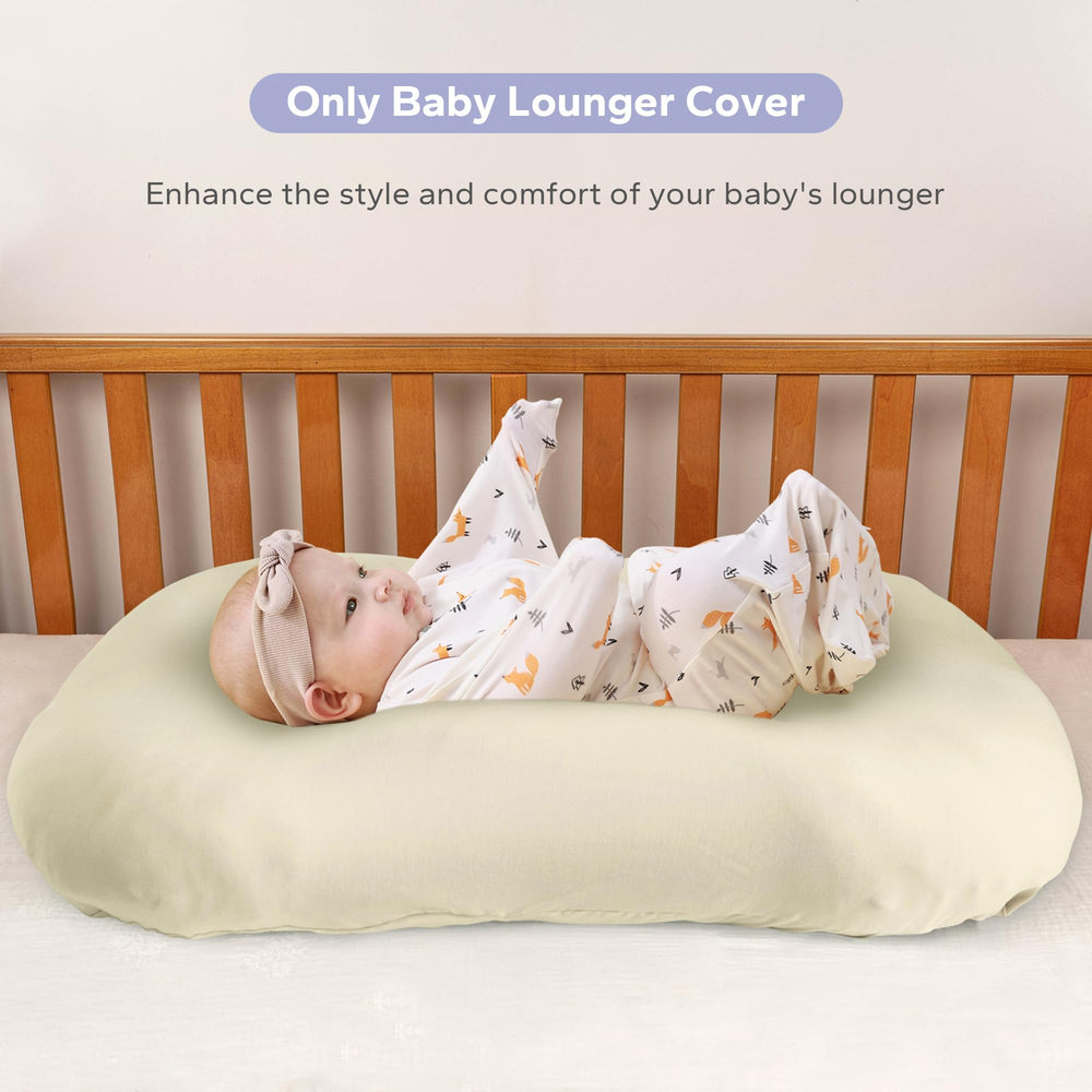 FUNUPUP bamboo lounger cover with soft texture for delicate baby skin