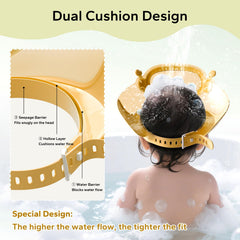 FUNUPUP downward-viewing window mode helps anxious kids watch parents during bath.