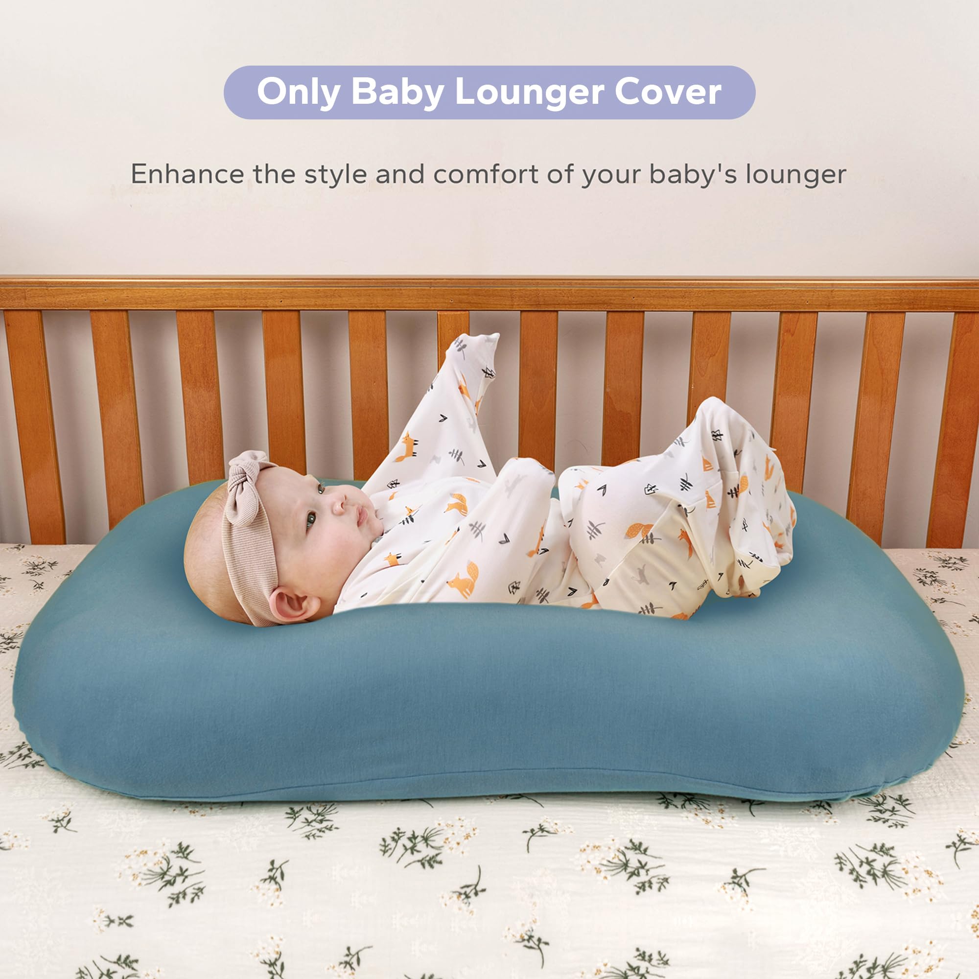 Funupup rayon bamboo lounger cover extension ensures a secure fit.