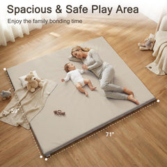 Funyoo vegan leather cover demonstrates durable, scratch-resistant texture for busy toddlers.