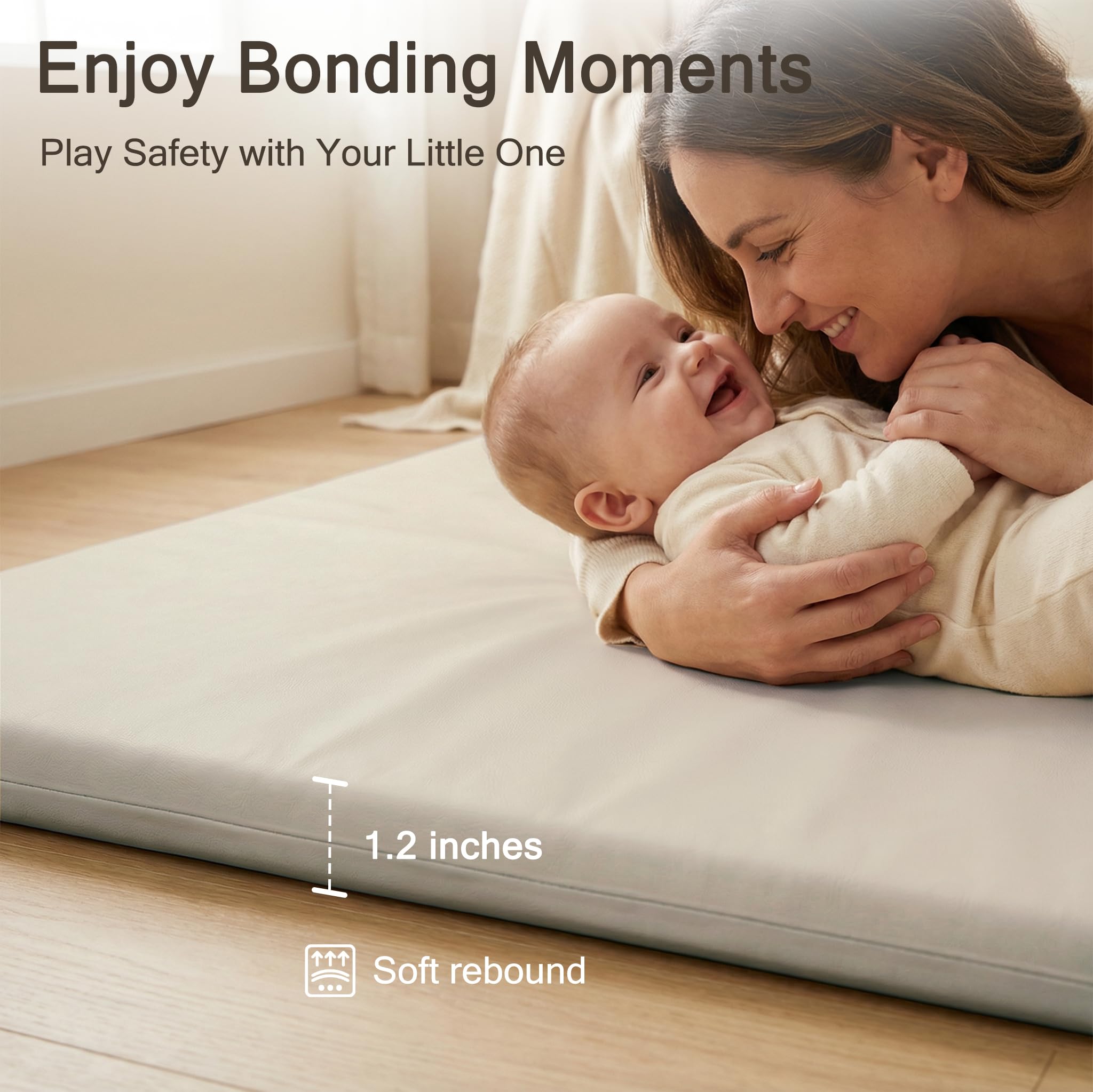 Funyoo waterproof surface is easy to wipe clean after spills.