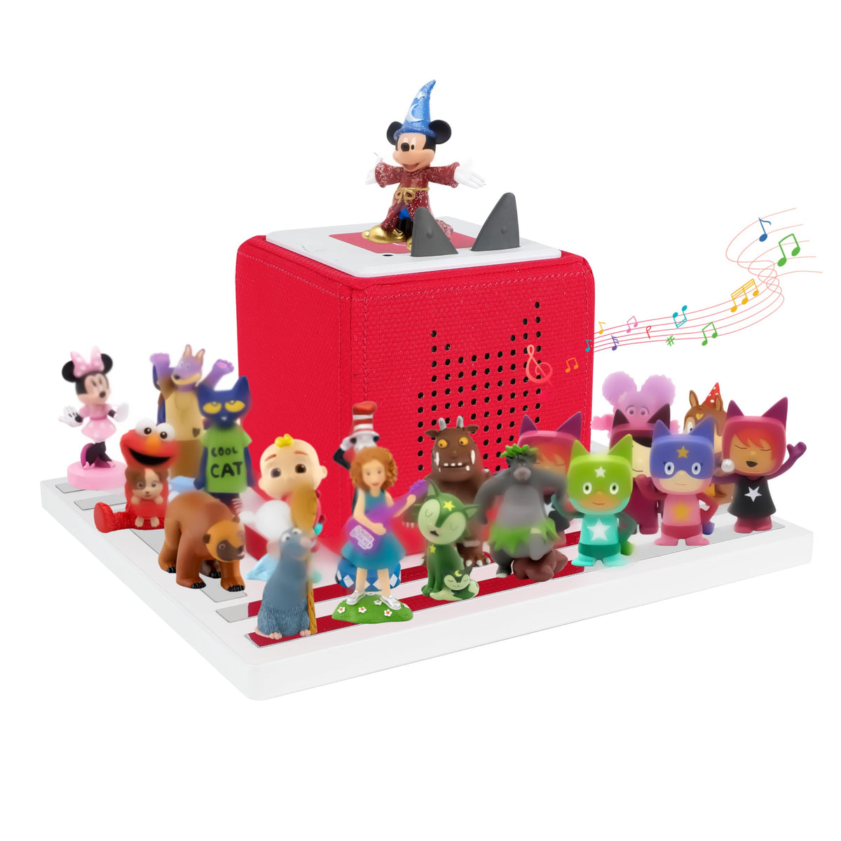 FURAOMEILI Tonies shelf magnetic-wood: secure display keeps figures organized and accessible for kids.