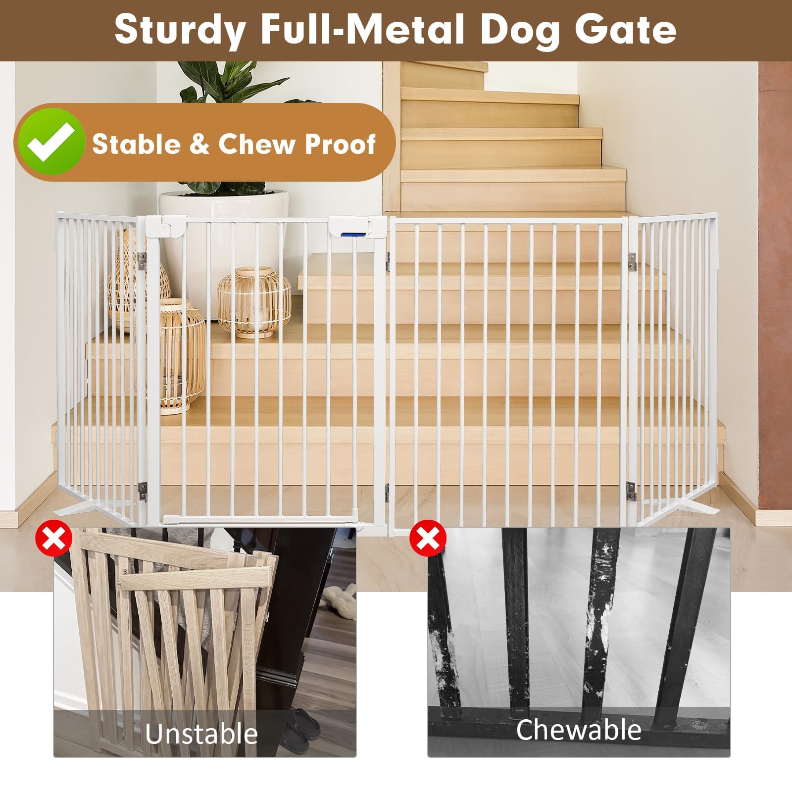 Versatile Furggis fence usable indoors or outdoors in various areas
