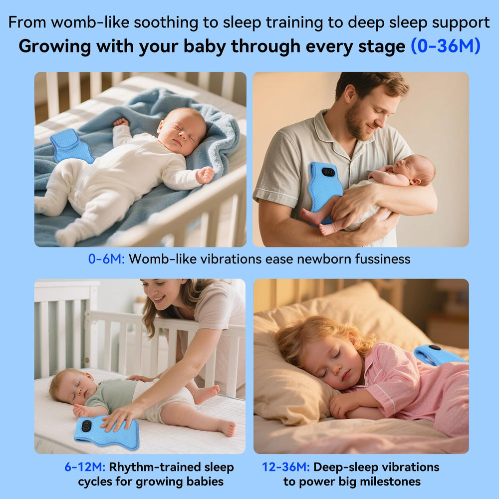 Furlerkam sleep soother in crib provides familiar comfort at bedtime.