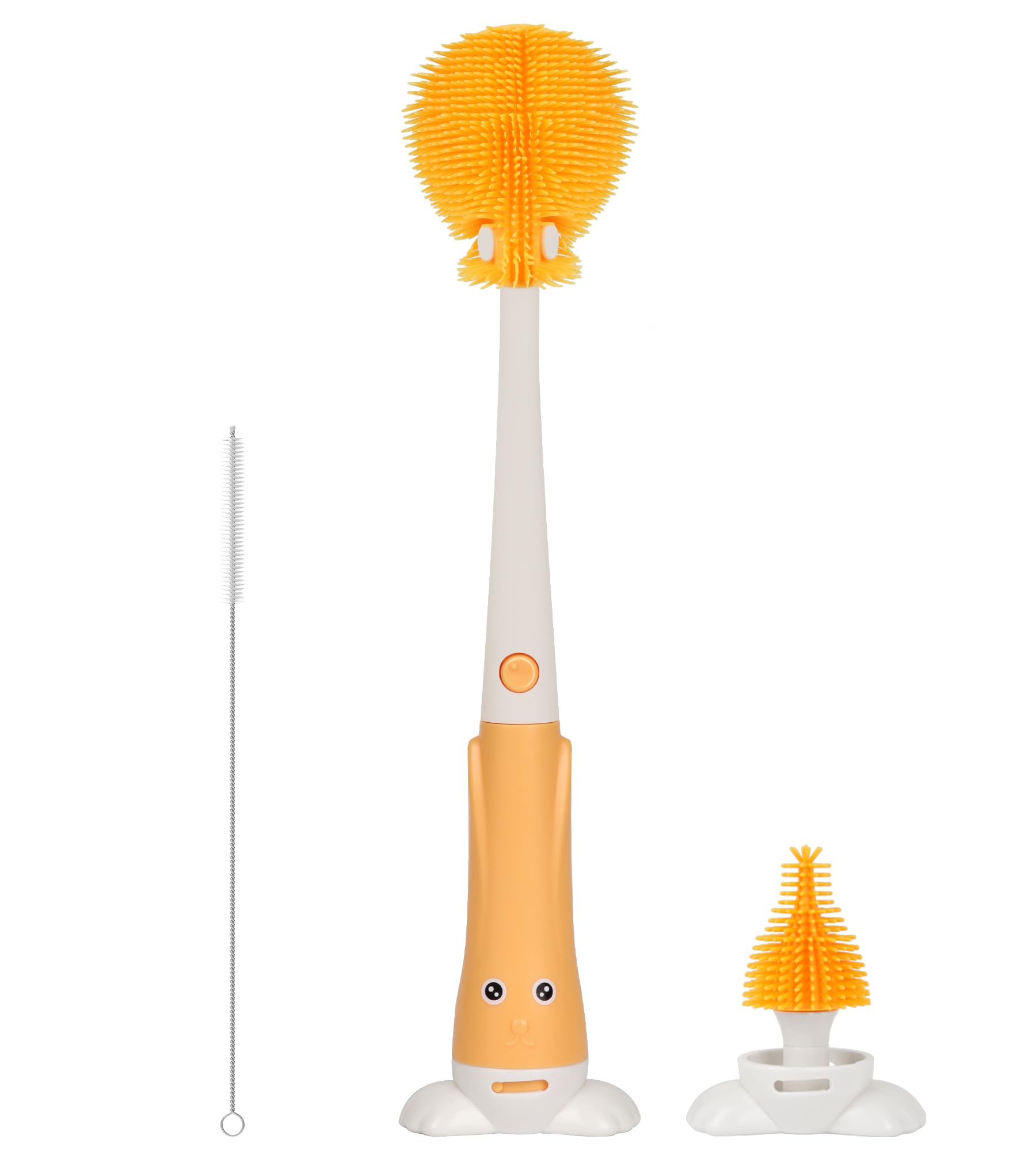 FURNIPLAS 3in1 bottle cleaner kit with all-in-one set for efficient bottle scrubbing.