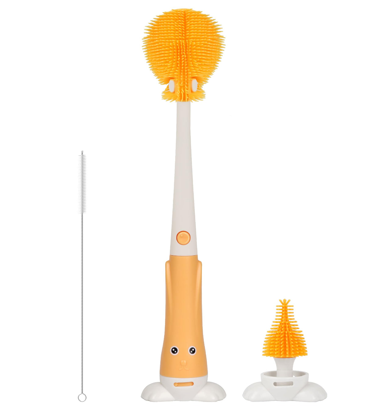 FURNIPLAS 3in1 bottle cleaner kit with all-in-one set for efficient bottle scrubbing.