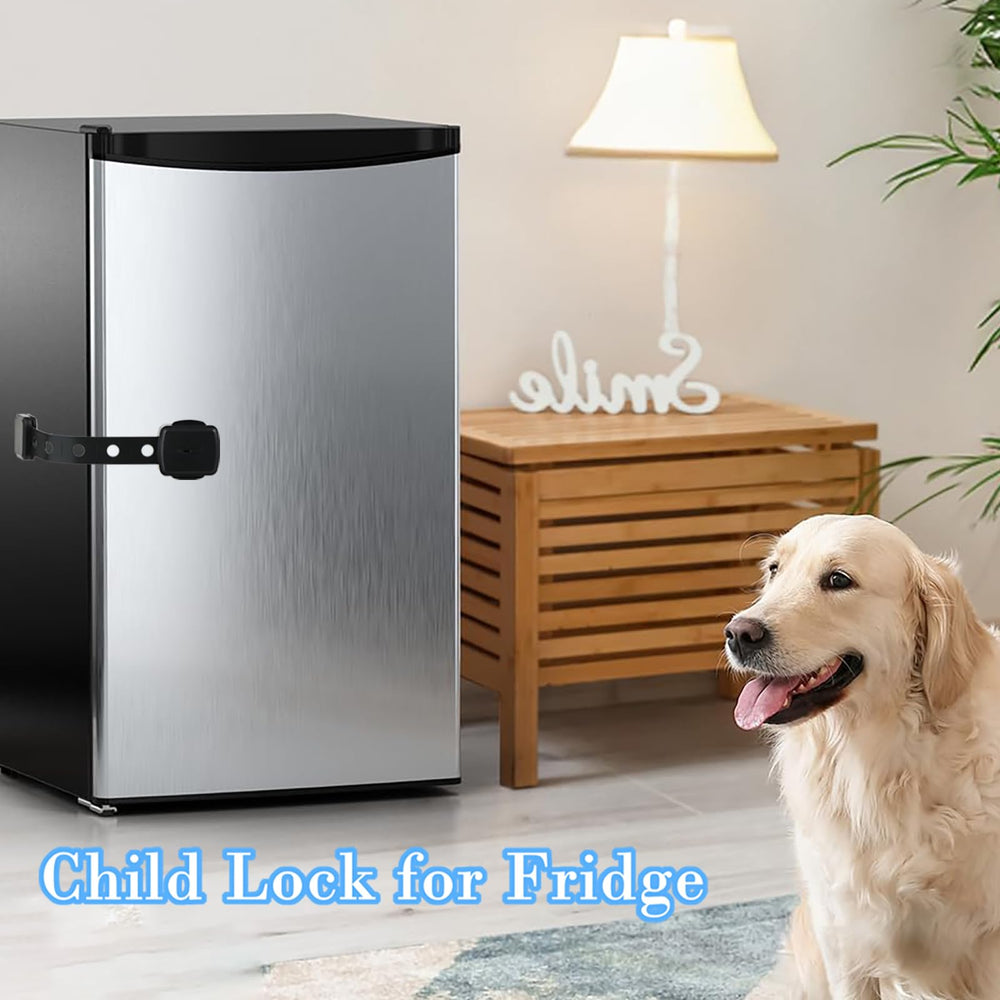 Fursafe&Q childproof drawer lock keeps dangerous items away.
