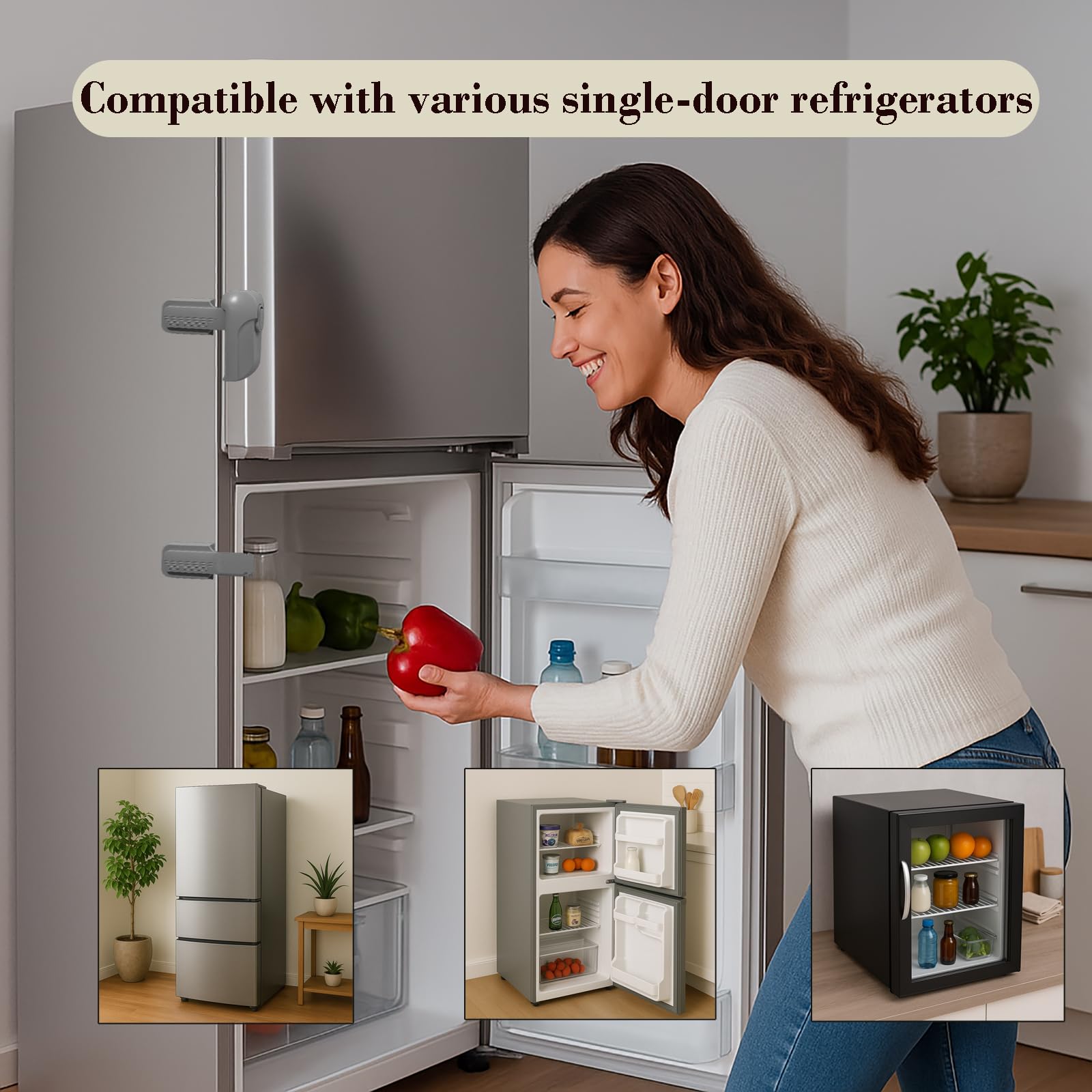 Fursafe&Q gray finish complements kitchen appliances