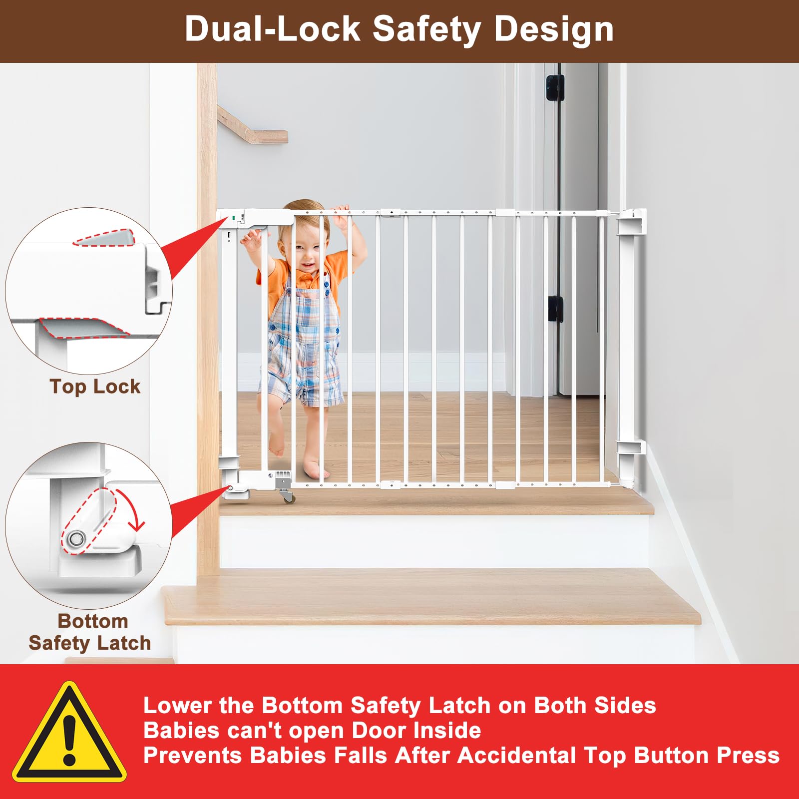 FURTIME sturdy steel construction offers durable containment for families.