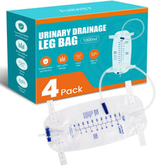 FURWEY urine leg bag with individually sealed packaging for hygiene