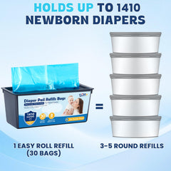 FURWEY odor barrier 7-layer bags reduce unwanted smells in nursery.