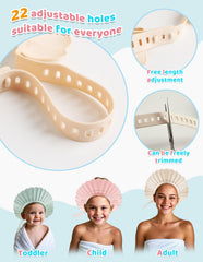 FUSACONY Baby hair washing shield keeps shampoo out of eyes.
