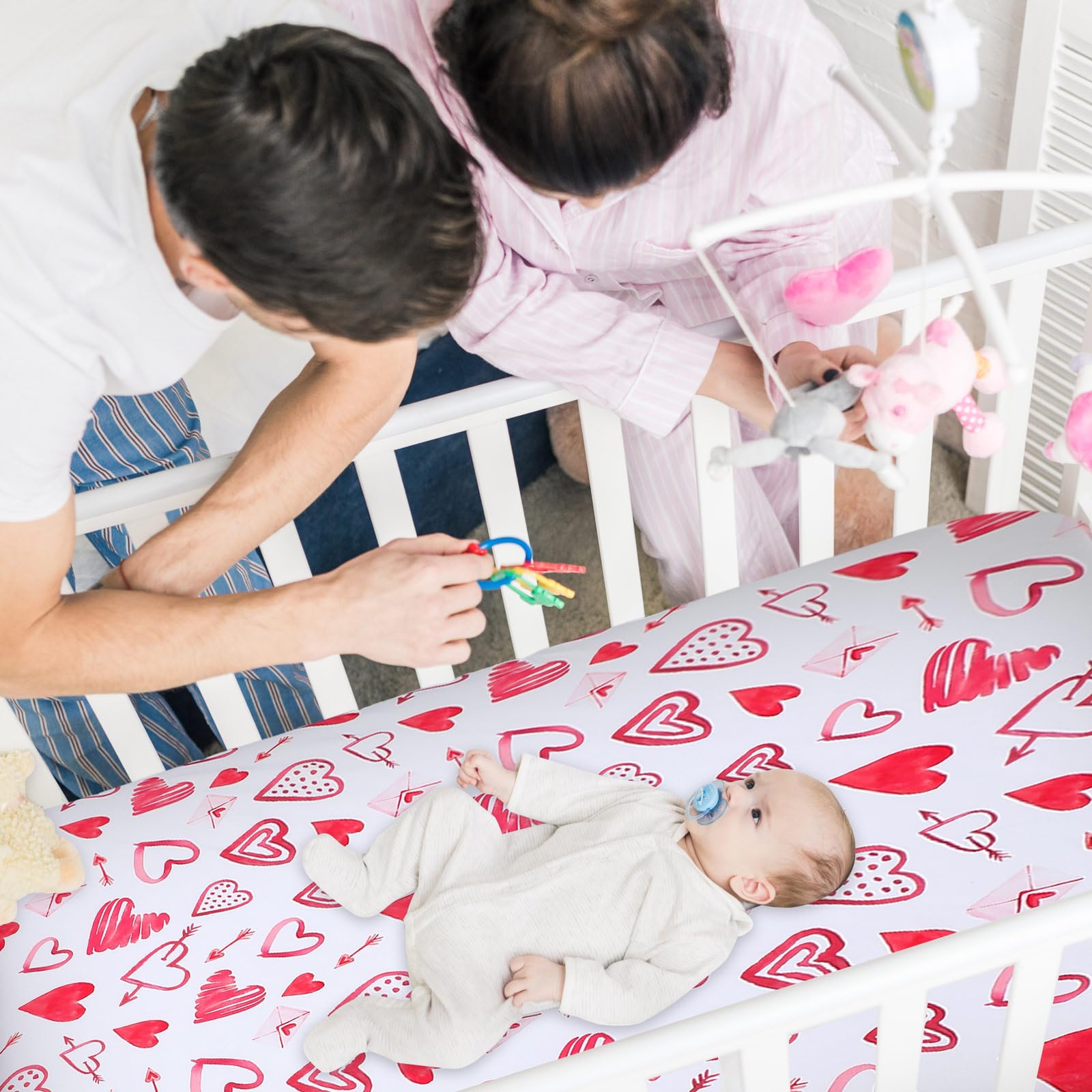 FuWeave elastic edge keeps sheets in place through restless nights.